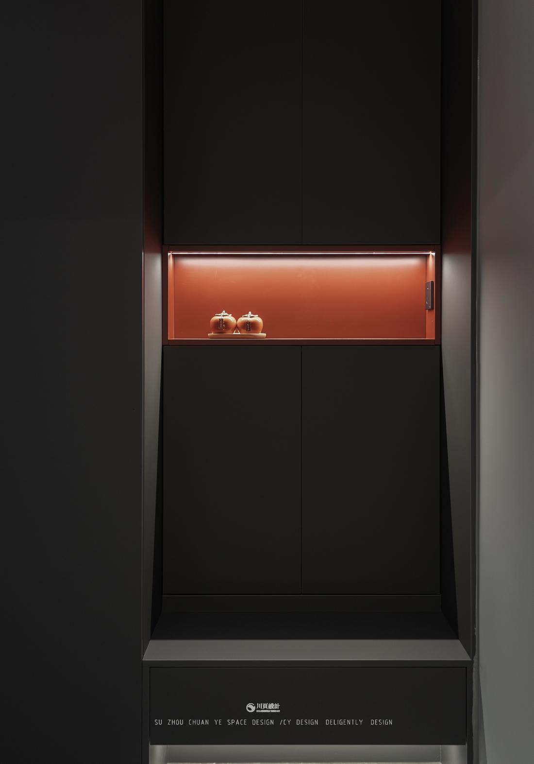 暗黑系精装房 · 现代简约的优雅与神秘-6