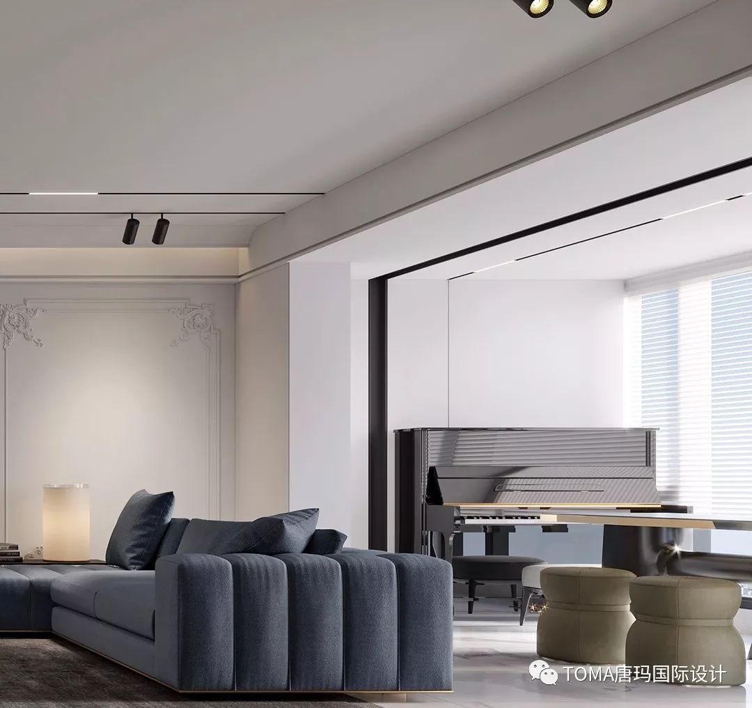 宁静中跳动的音符 | 轻奢唐玛设计赏鉴-5