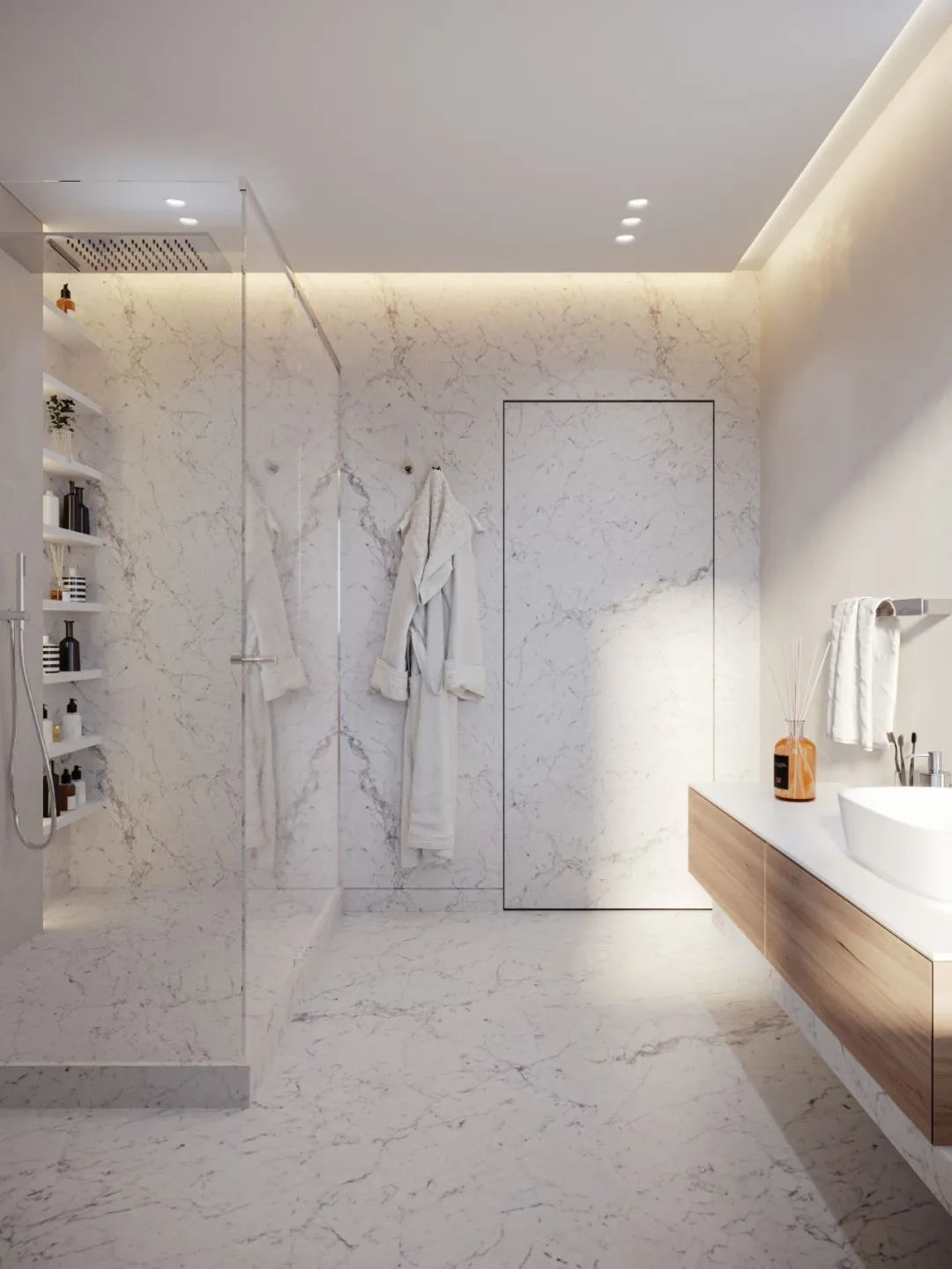 德国极简高雅公寓设计丨Alexey Golub-31