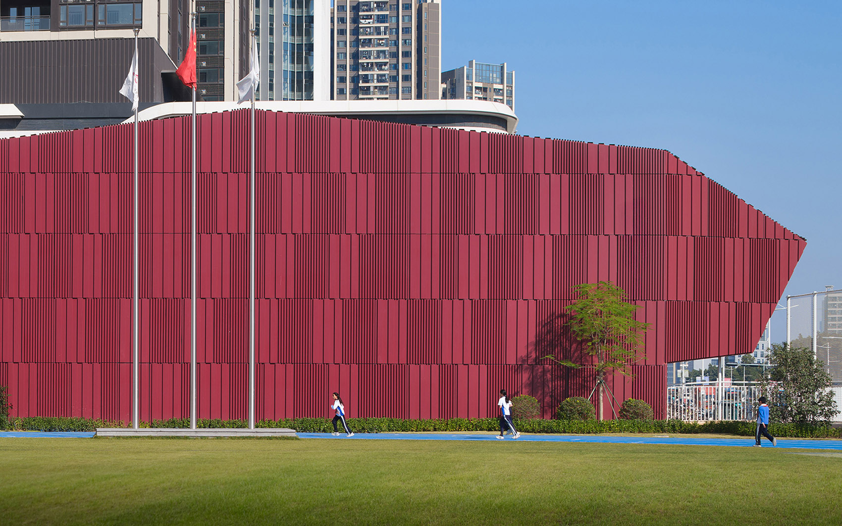 深圳市龙华区外国语学校福城校区丨中国深圳丨深圳大学建筑设计研究院有限公司“钟中 + 钟波涛”工作室-34