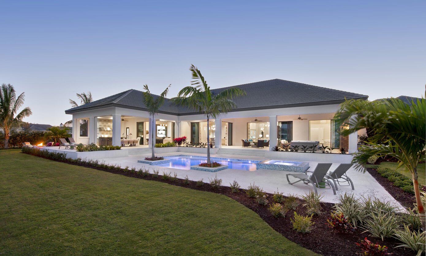 Lake view home in Naples, Florida has smart home system interwoven throughout the entire residence   CAANdesign  Architecture and home design blog-28