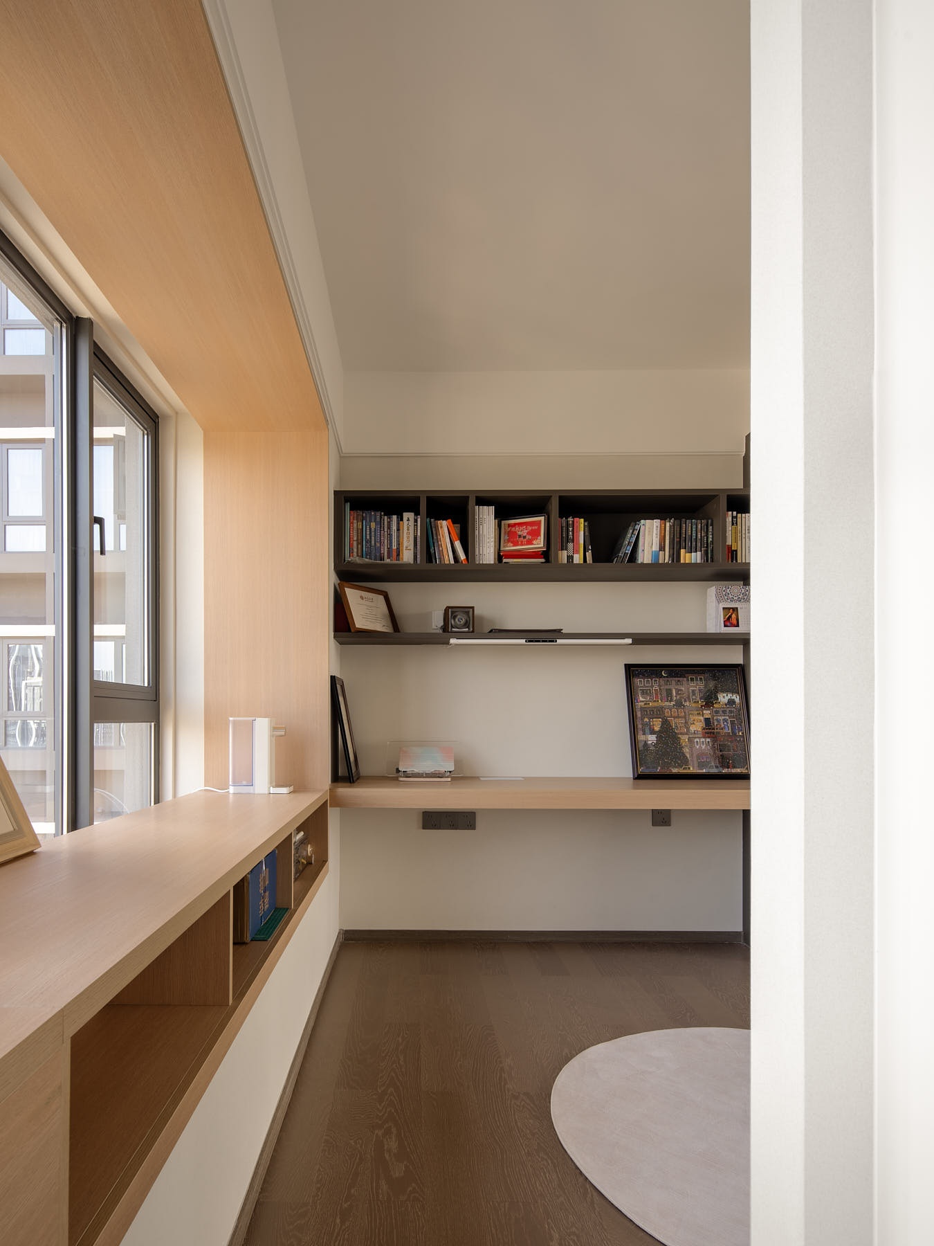 120㎡客餐阳一体化通透动线，藏在极简背后的生活讲究-63