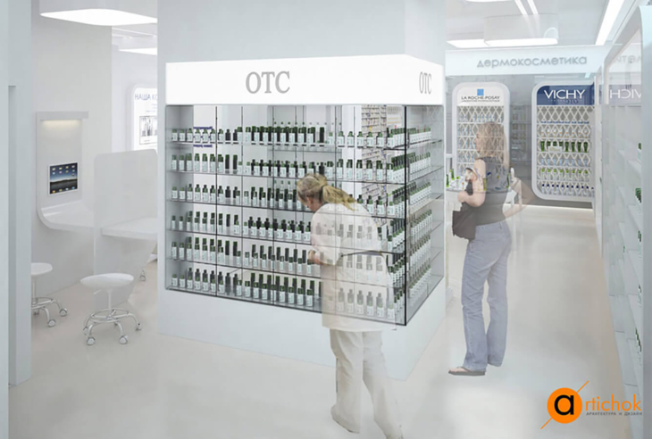 Аптека будущего Art i chok(未来药店)丨乌克兰基辅-21