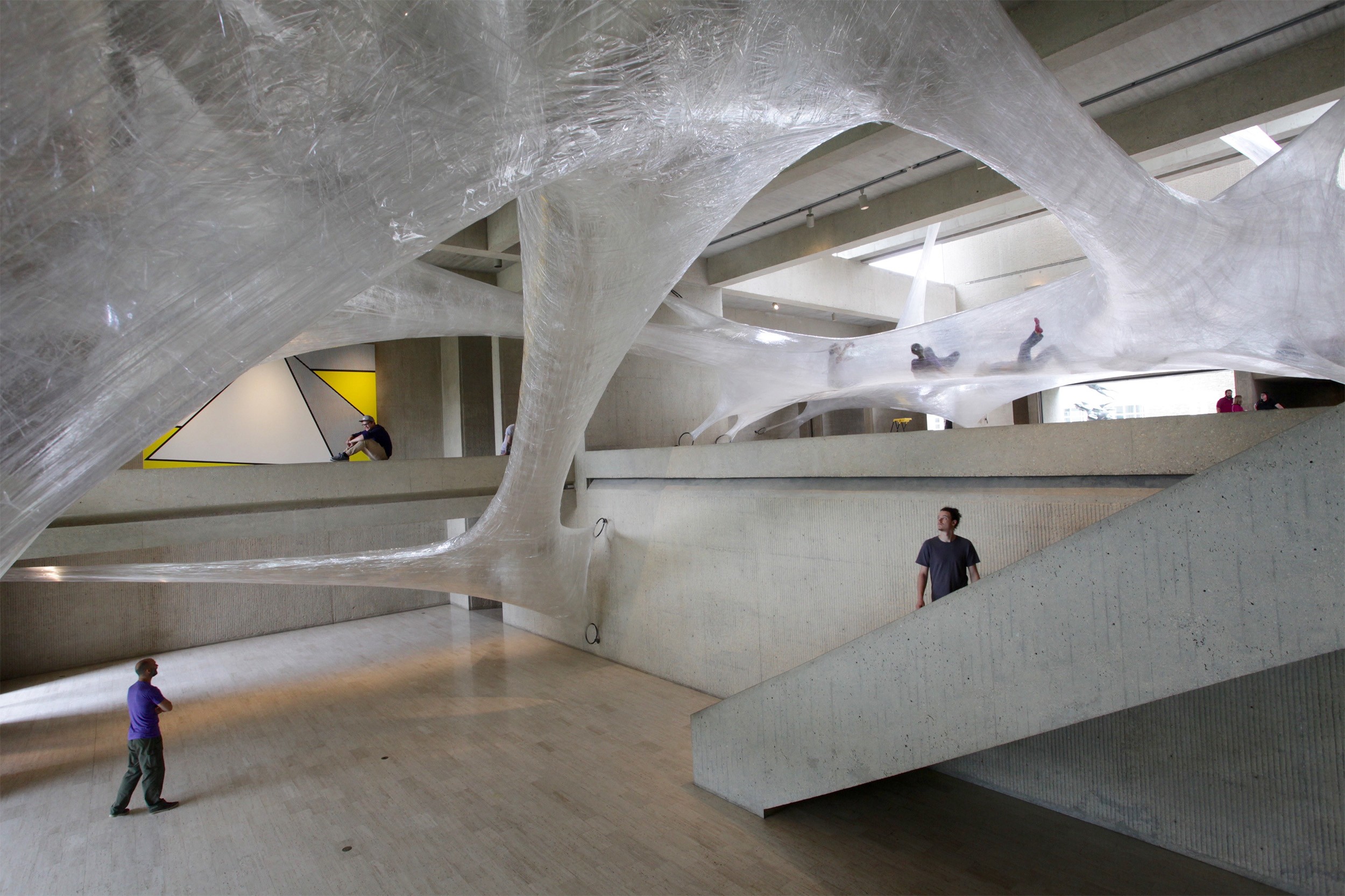 美国 Des Moines 艺术中心胶带装置——现代建筑与艺术的完美融合-18