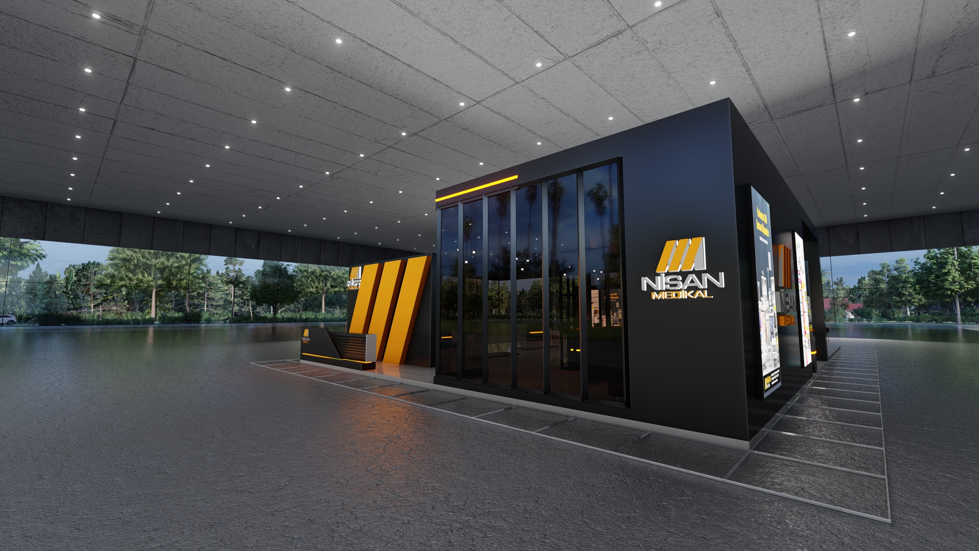 Nisan Medikal Booth Design-4