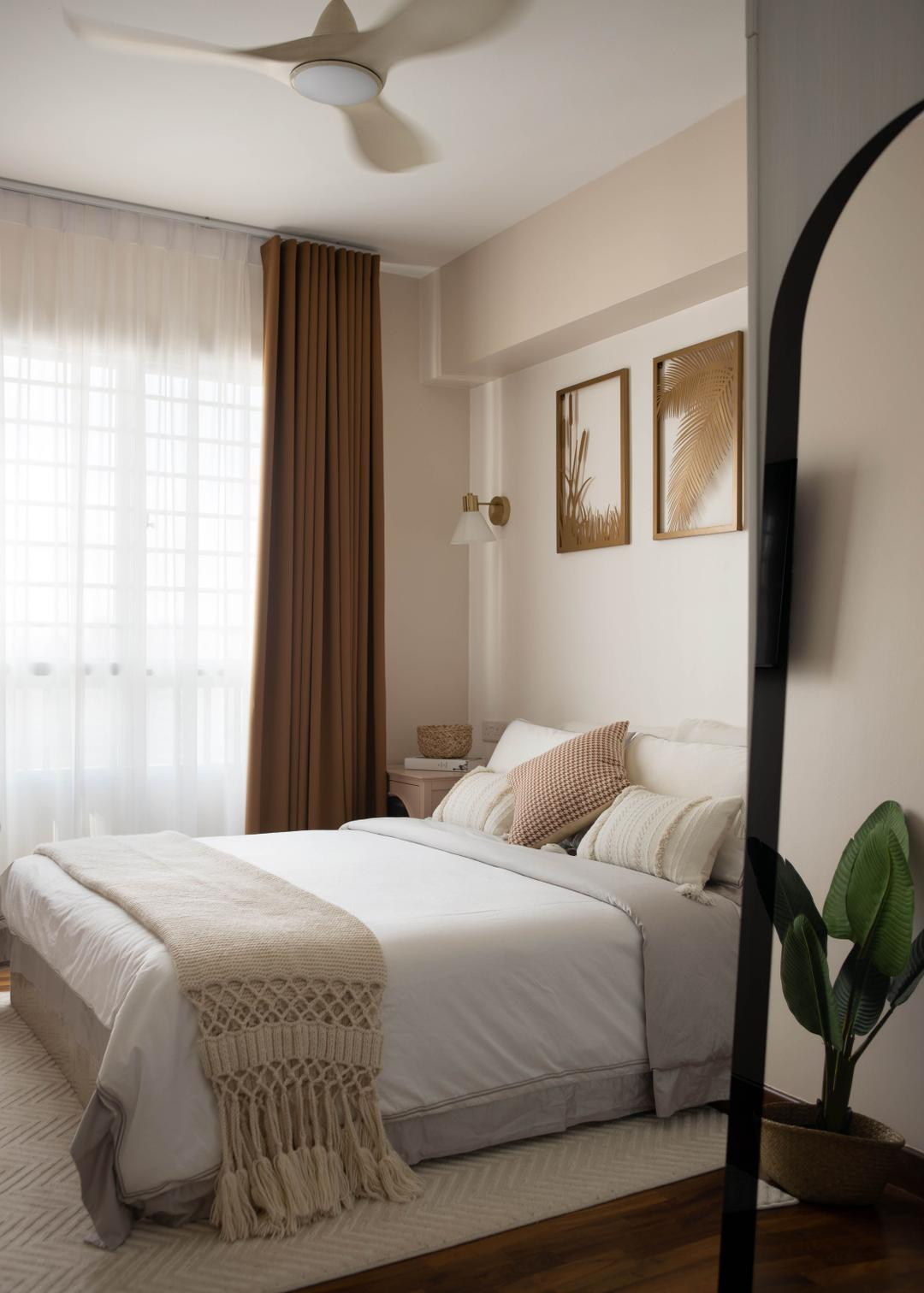 95㎡小三房，装修看似简单，往往却是最耐看实用的！-6