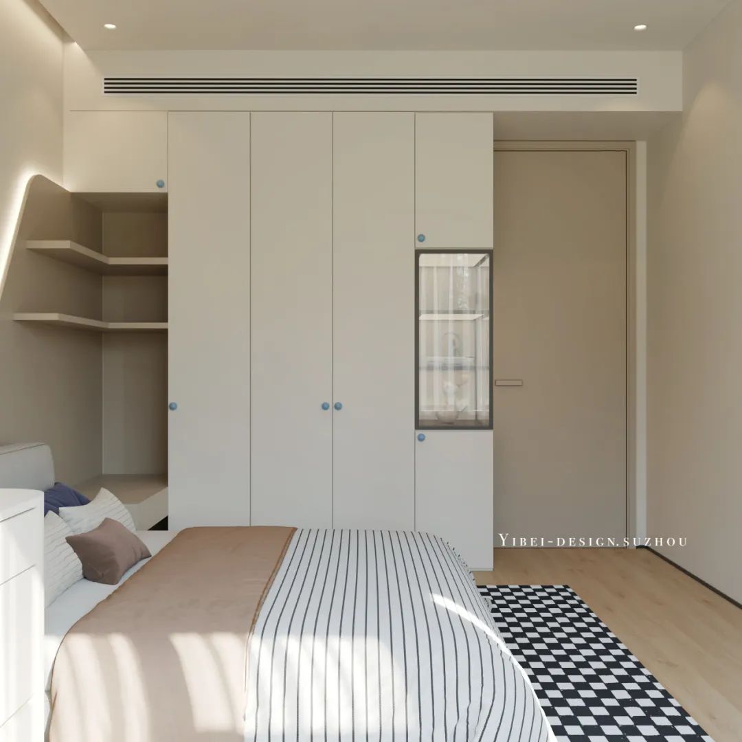 奶油风乐园变奏曲 家装设计丨YIBEI DESIGN SUZHOU-45