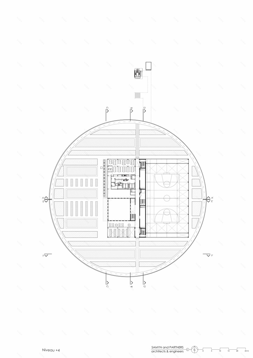简约功能,环保节能的消防站设计-100