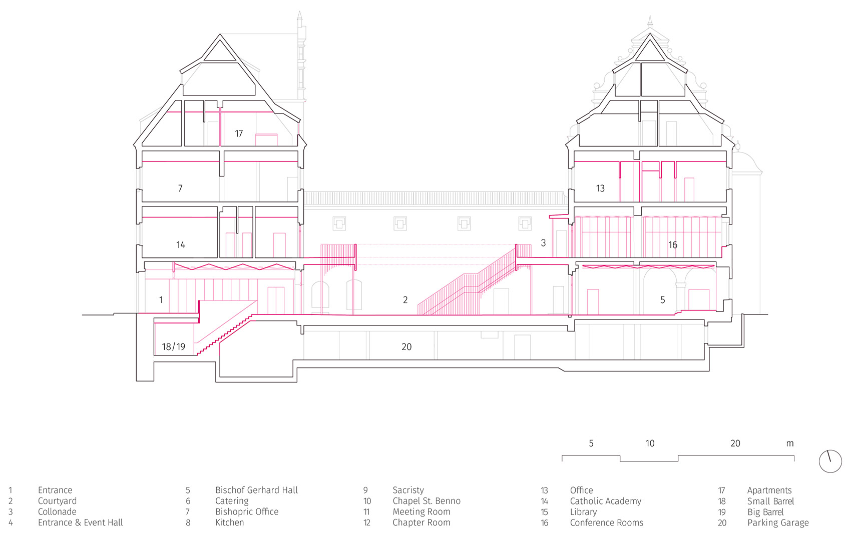 大教堂之家丨德国德累斯顿丨Alexander Poetzsch Architekten-63