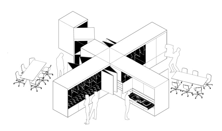 纽约三家公司办公室的统一设计-30