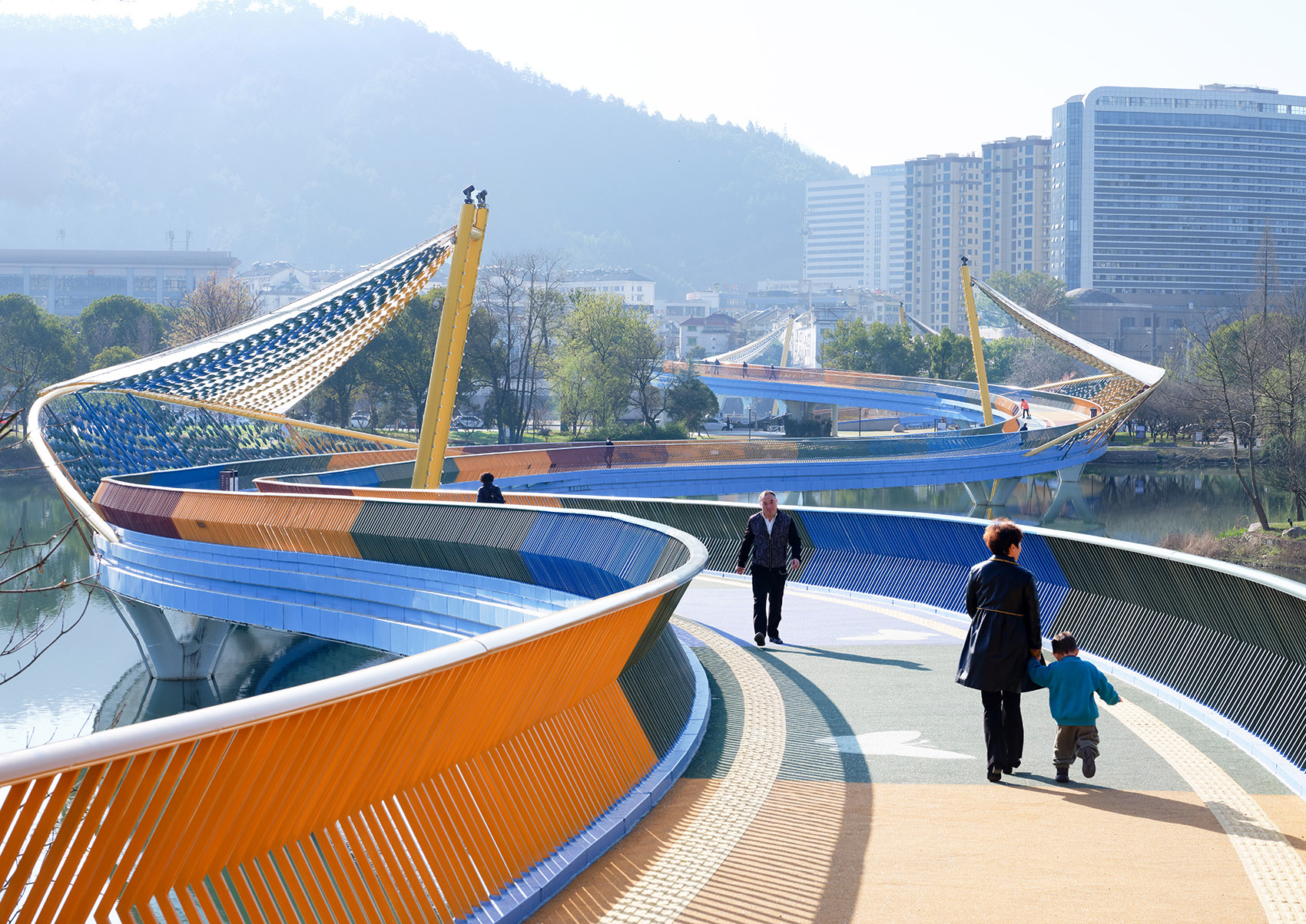 开化县岙滩景观桥丨中国衢州丨中国联合工程有限公司-35