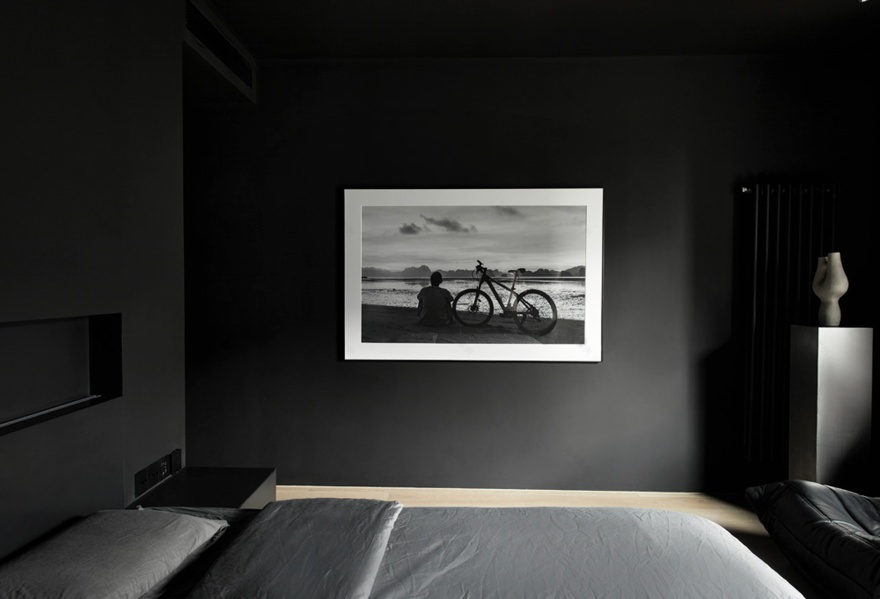 黑色中古风极简公寓-64