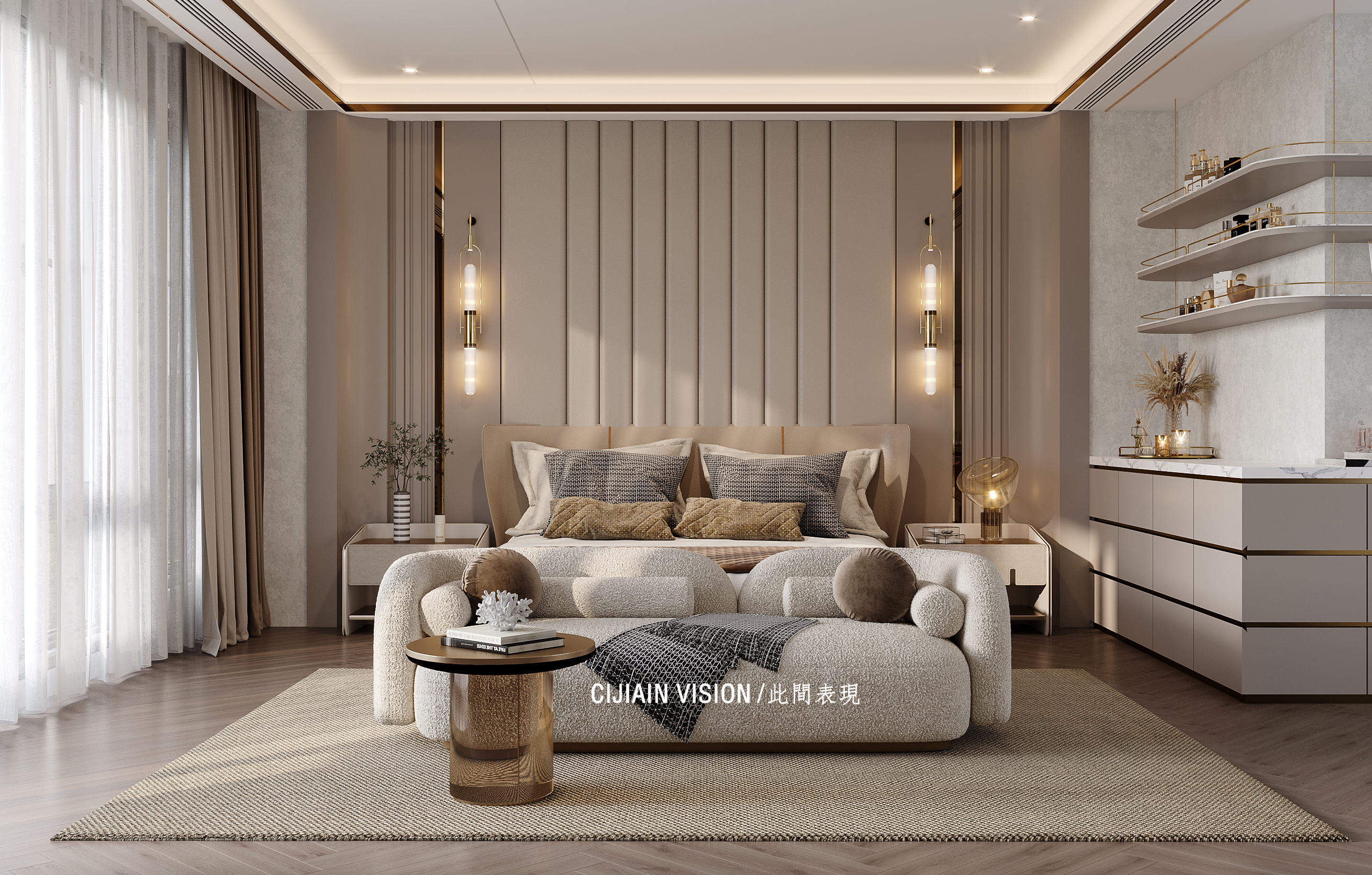 轻奢风格别墅-1