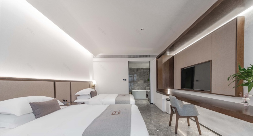 涠洲岛涠舍民宿丨思新空间设计-22