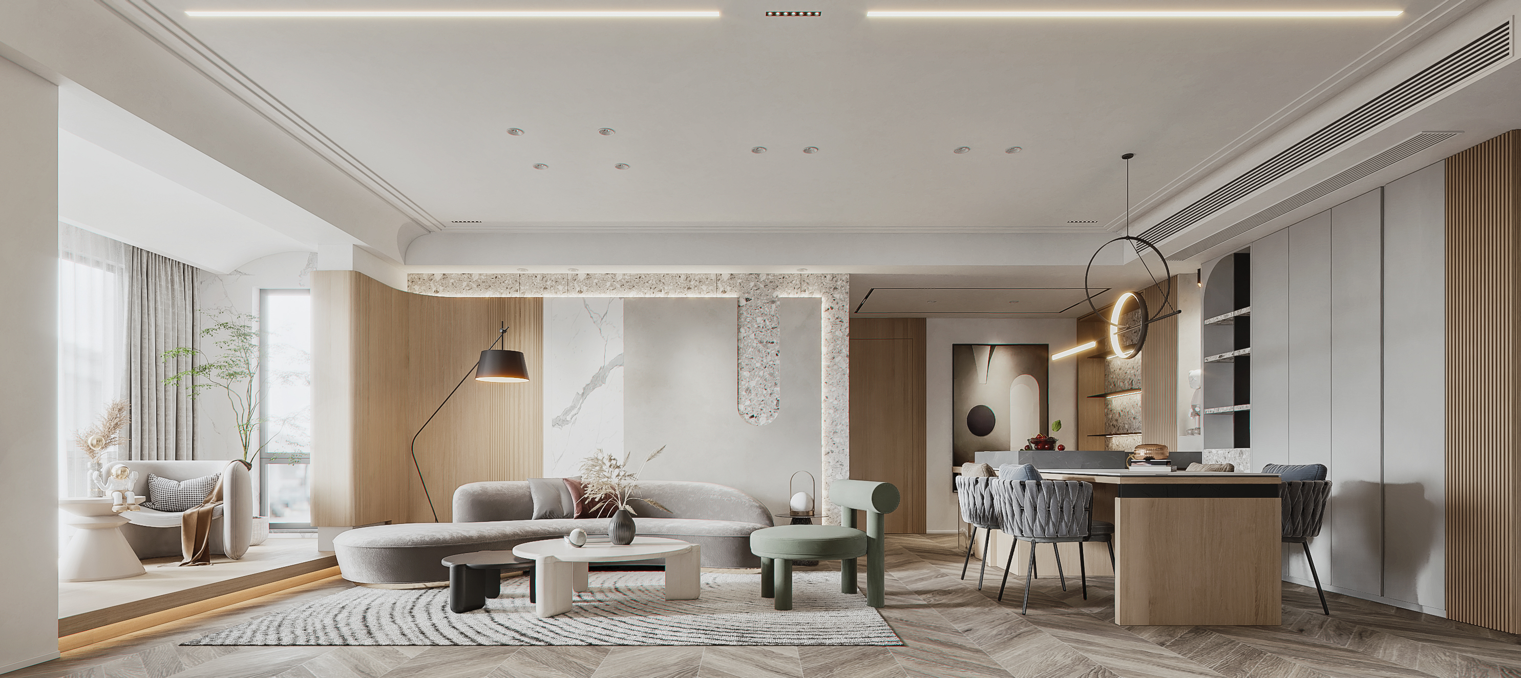 现代简约风家居设计，打造舒适生活空间-2