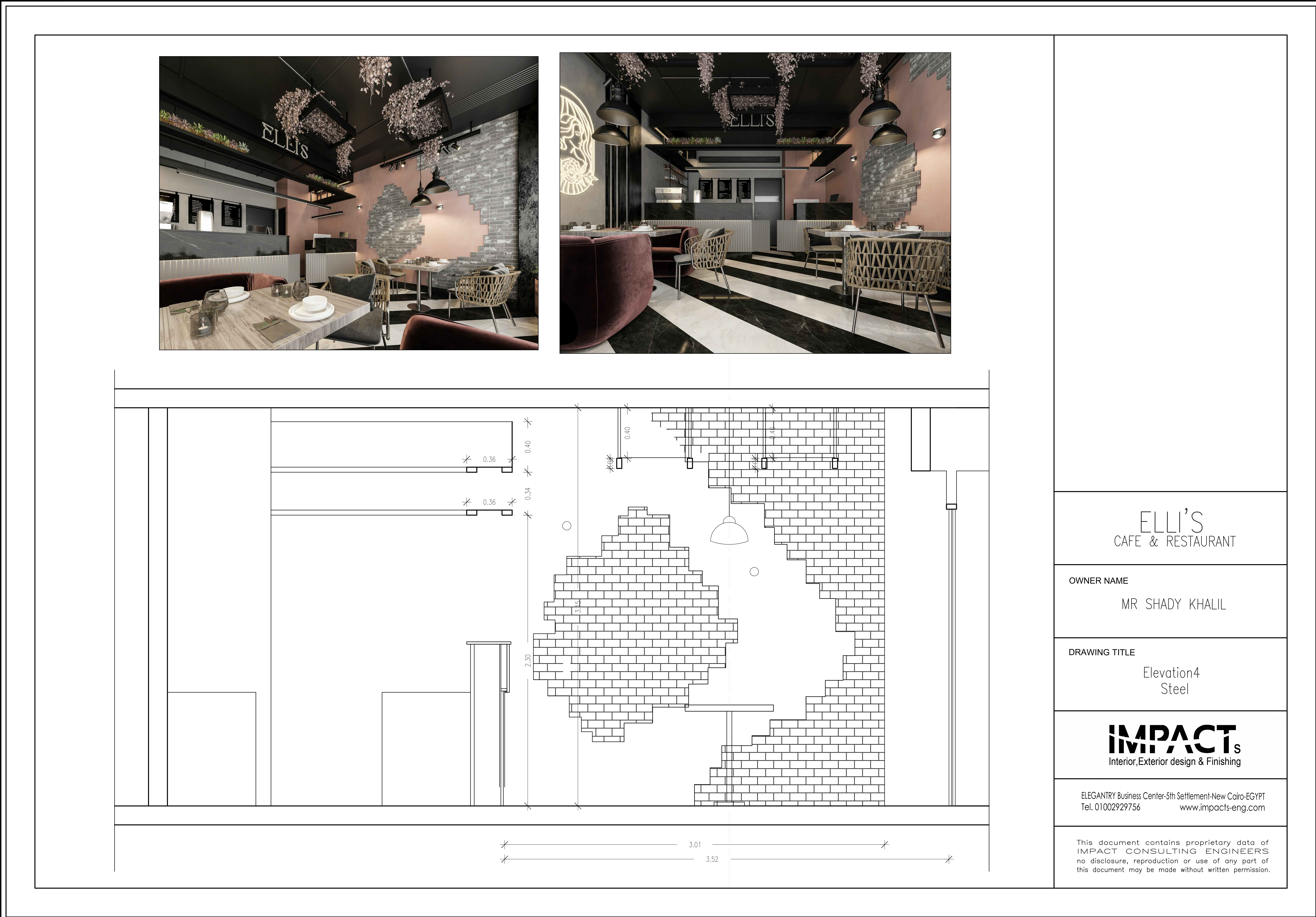 Cafe | Restaurant Shop Drawings-8