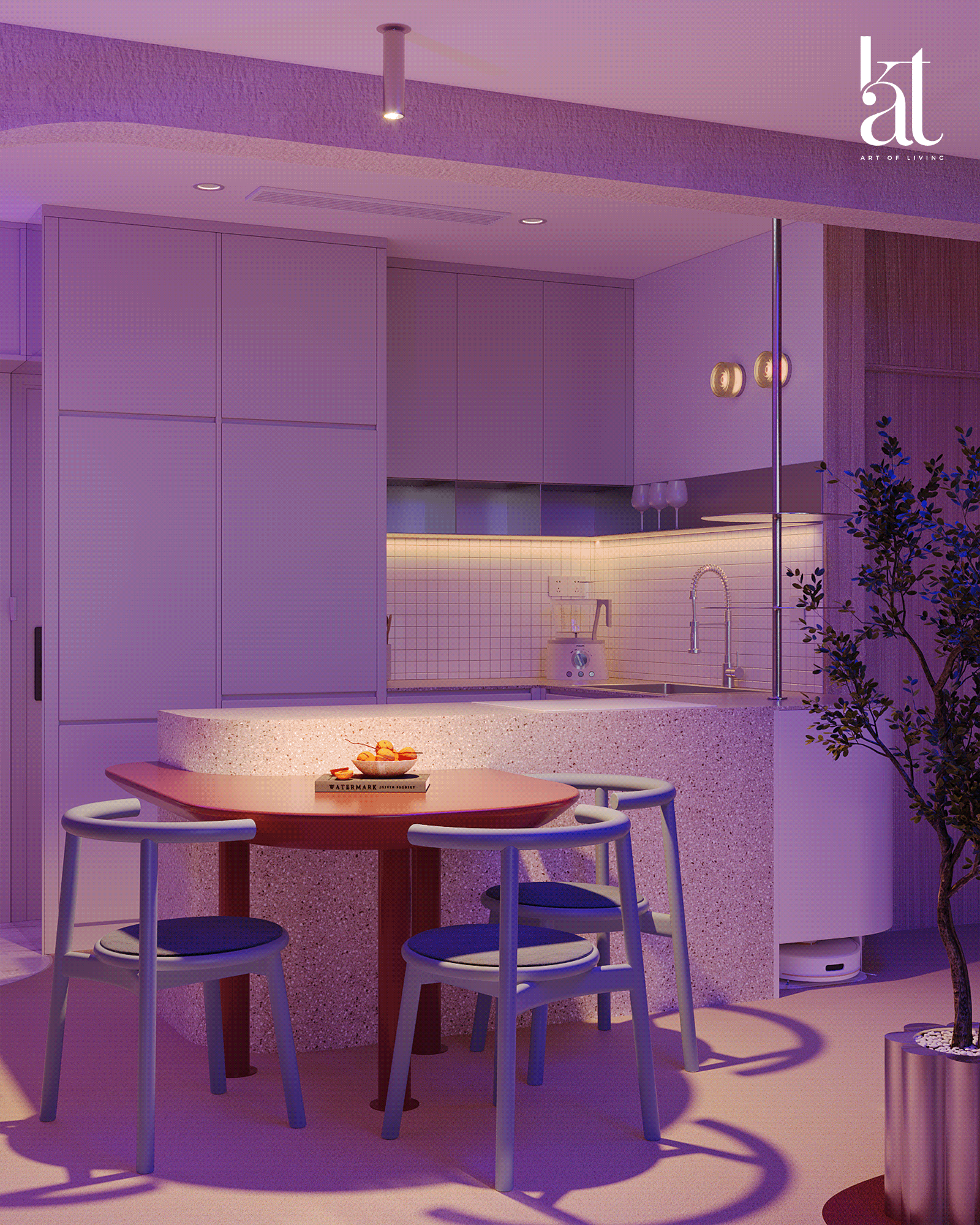 梦幻胶囊公寓丨Kat Studio(设计师Ciosce Nguyen)-25