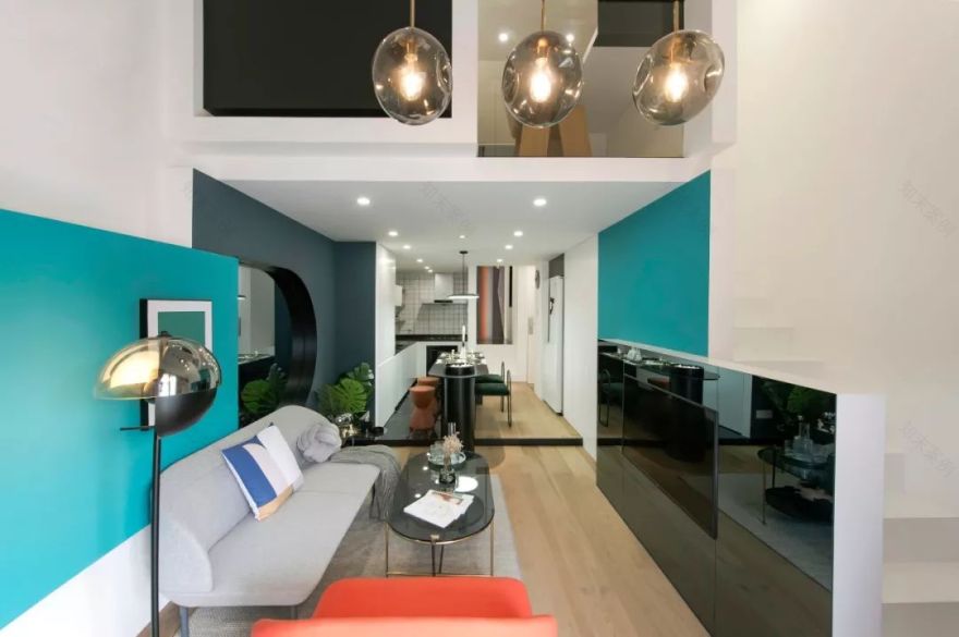 135m²怪异阁楼,创意爆改为艺术画廊式舒适三层!-103