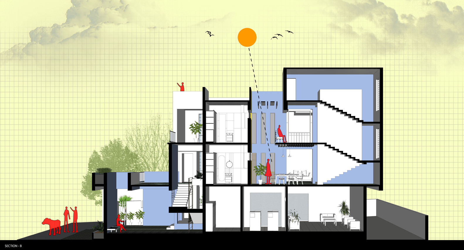 印度乡村风住宅-46