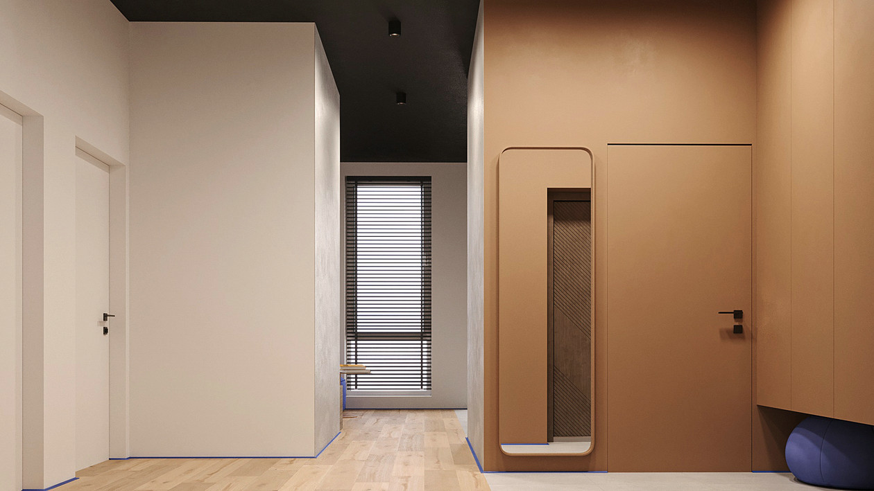 乌克兰 90㎡住宅设计-0