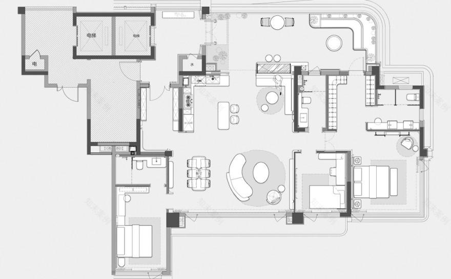 井言设计 · 重庆两江御湖境样板间丨中国重庆丨井言建筑室内设计有限公司-56