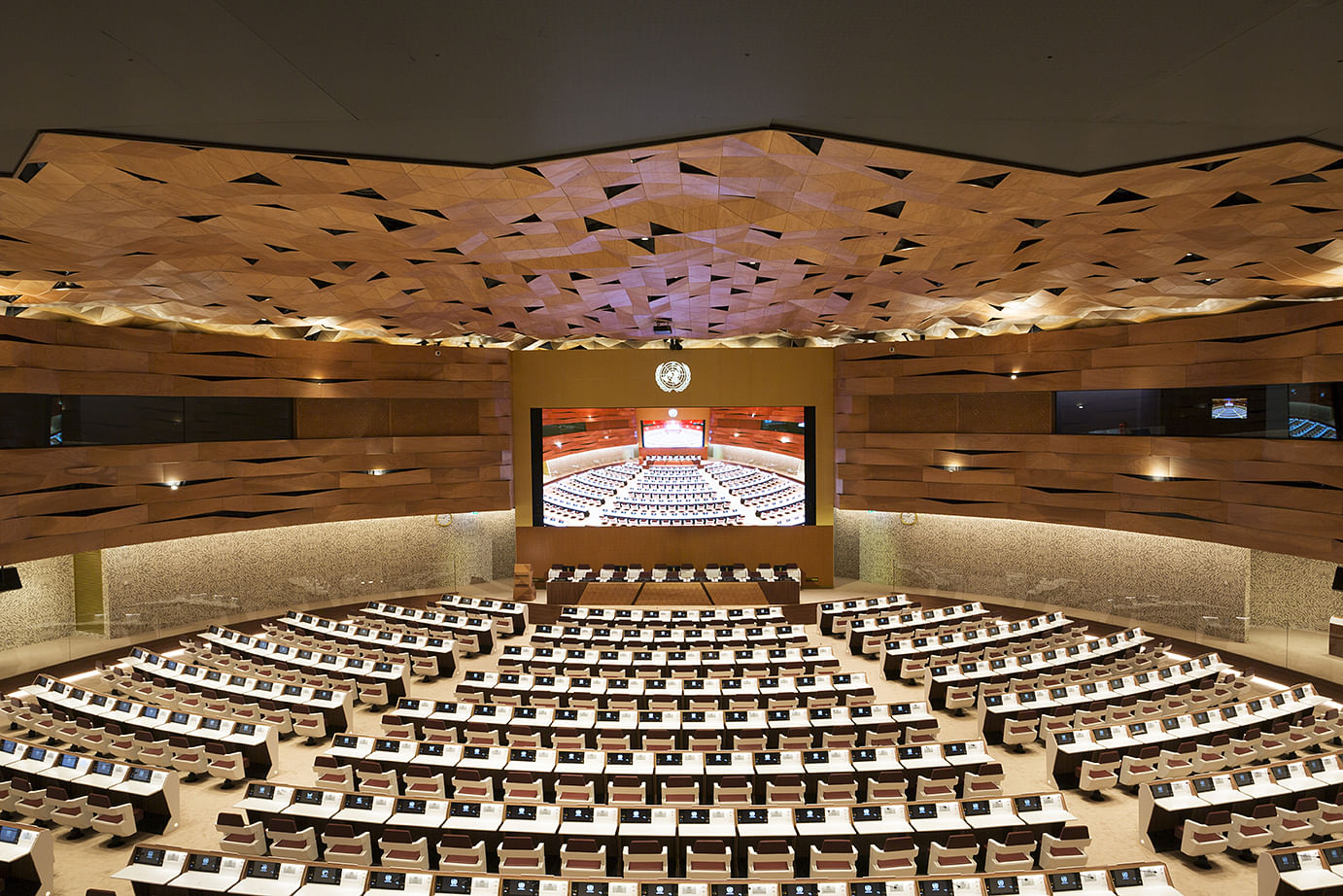 联合国日内瓦宫第十九会议室翻新项目丨瑞士日内瓦丨PEIA Associati-27