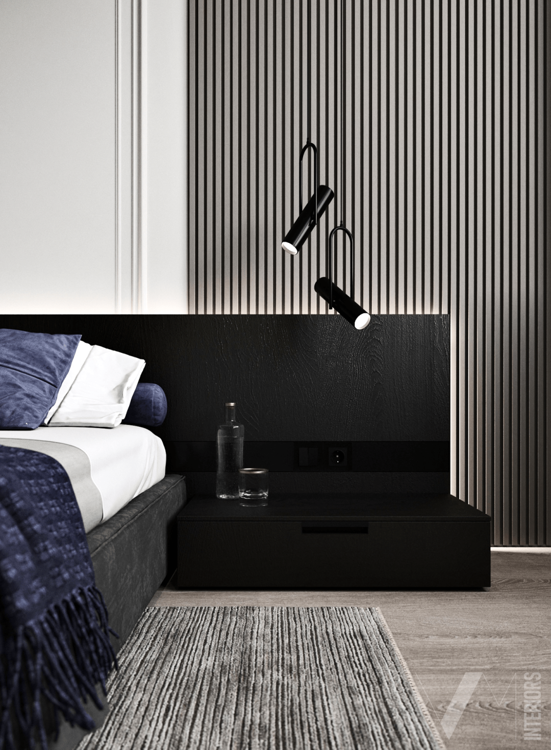 复古色调公寓设计丨意大利室内设计师 Valeria Mahu-31