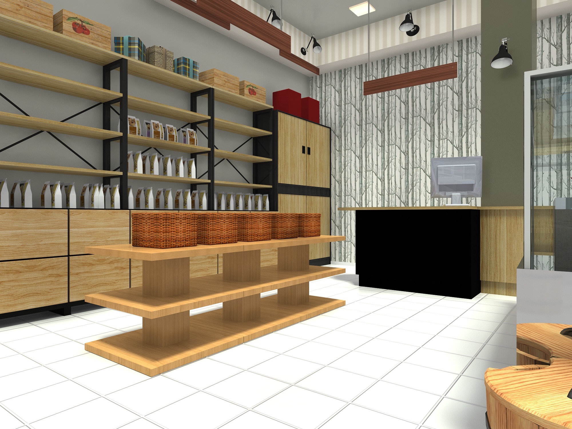 Grocery Shop | Interior design proposal-14