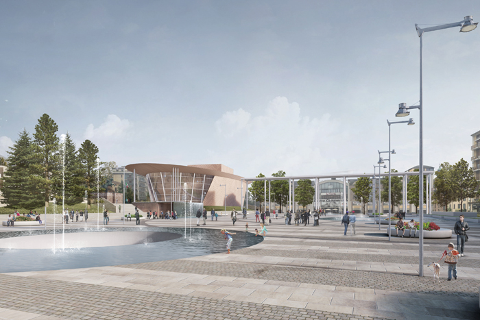 Andrea Maffei Architects |   Piazza della Repubblica and Varese’s theatre -3