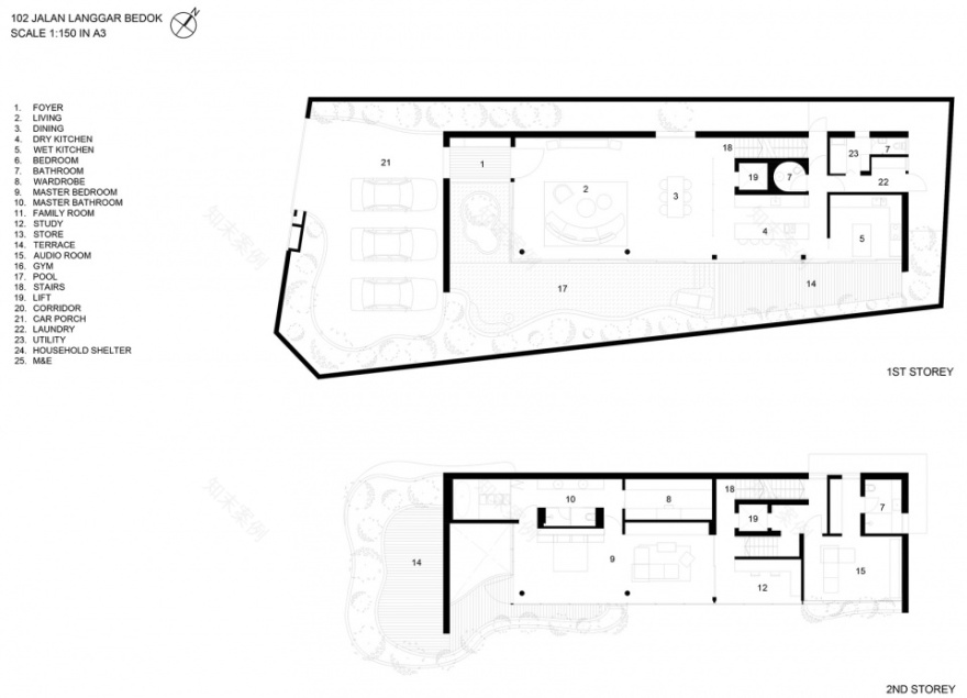 阴阳调和的混凝土住宅,新加坡 / HYLA Architects-33