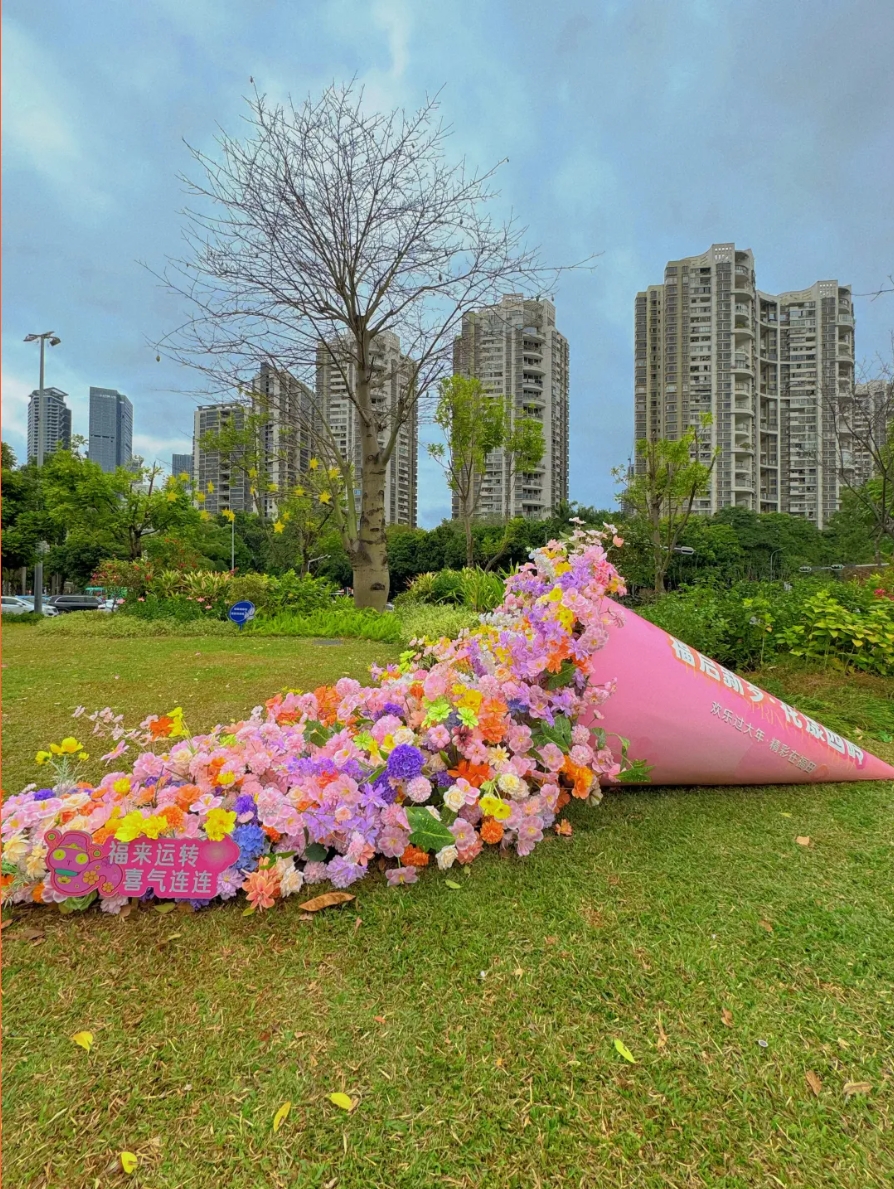 福启新岁,花漾园岭新春氛围营造丨中国深圳丨园岭街道-28