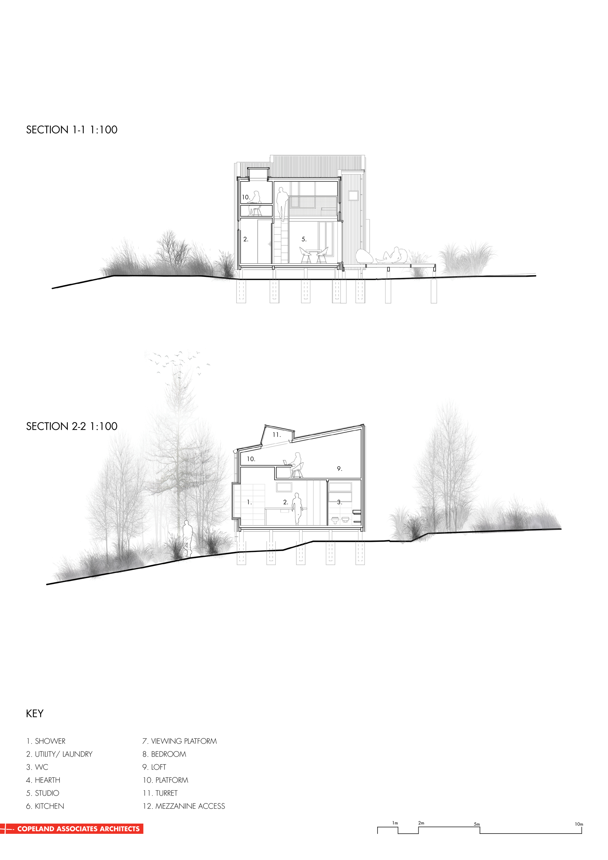 新西兰 AB Studio Cabin | 自然风光中的宁静艺术工作室-5