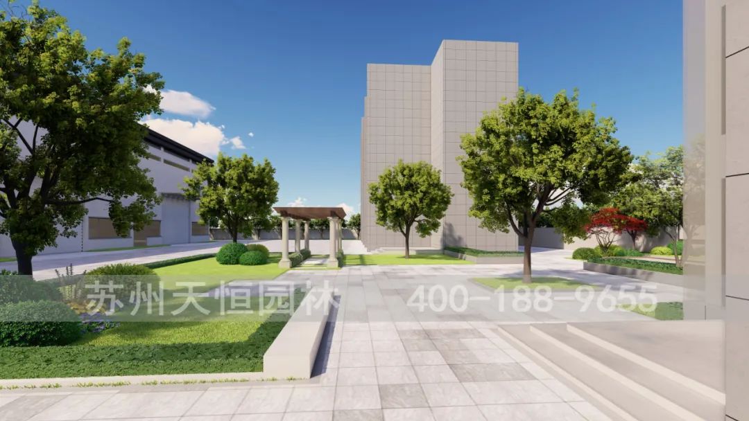 天恒园林｜昆山厂区景观-39