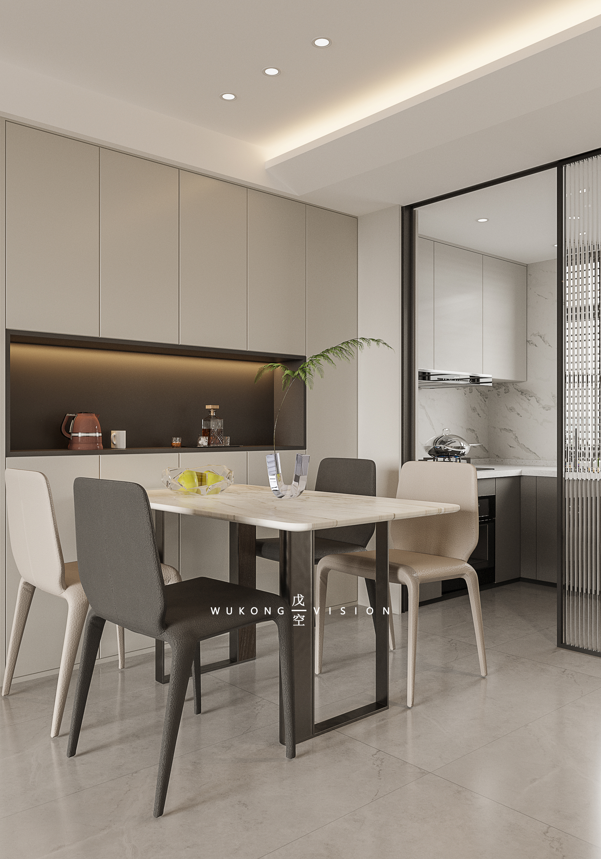 戊空效果图 一 现代黑白调-6