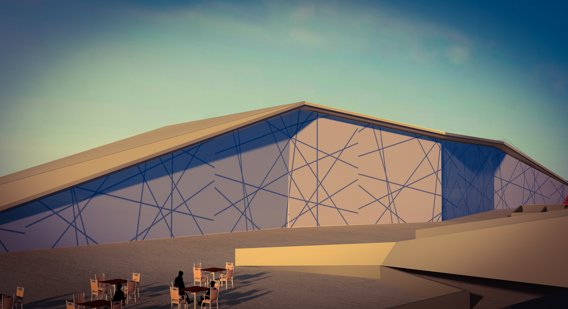 被掩埋的记忆展览中心丨埃及亚历山大丨艾因夏姆斯大学工程学院建筑系-8