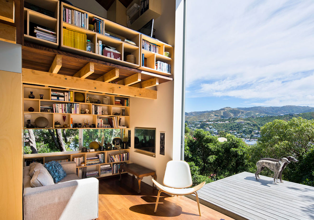 新西兰 50 平米玻璃墙小屋 | 极简与自然的完美结合-10