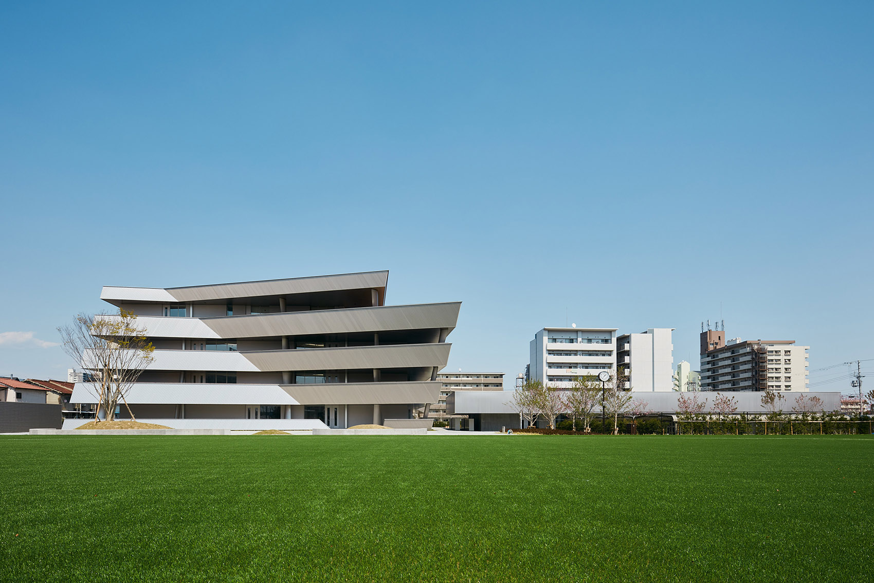 大阪学院大学高等学校丨日本大阪丨Atsushi Kitagawara Architects-5