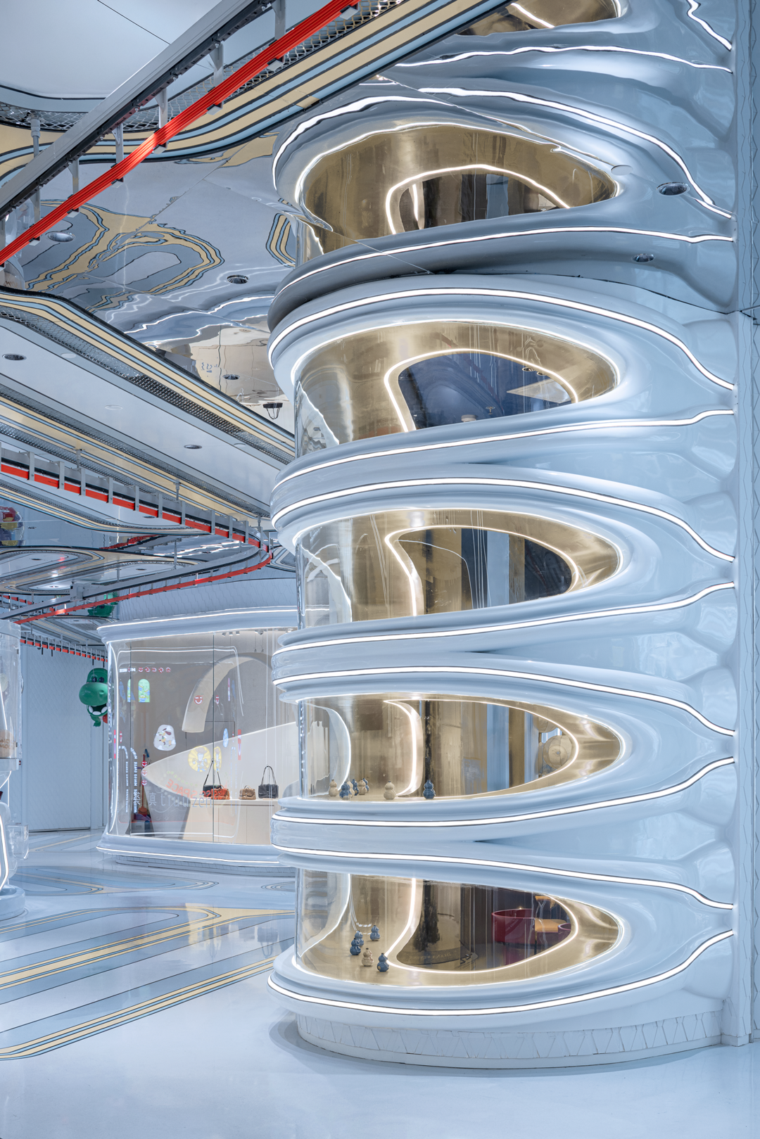 德基广场二期四层艺术商业市集丨中国南京丨唯想国际X+Living-17