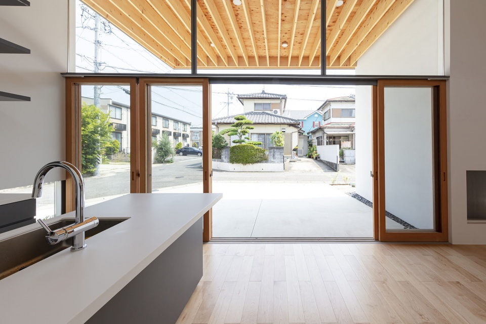 日本三好市爱知县钩状多层交叉房屋设计丨日本爱知丨IHARA Masaki + IHARA Kayo,ihrmk-38