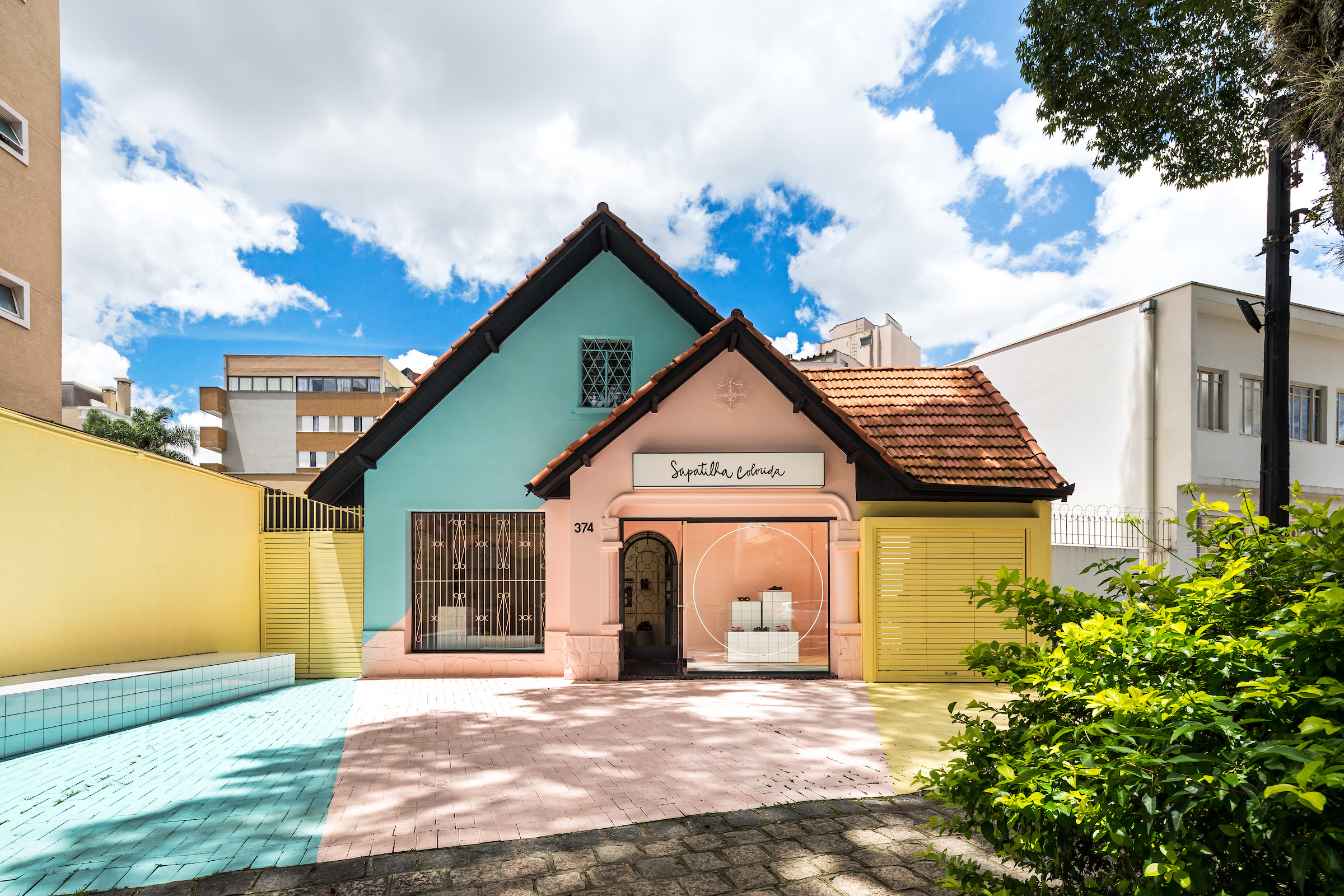 Sapatilha Colorida商店(Sapatilha Colorida Store)Moca Arquitetura设计-13