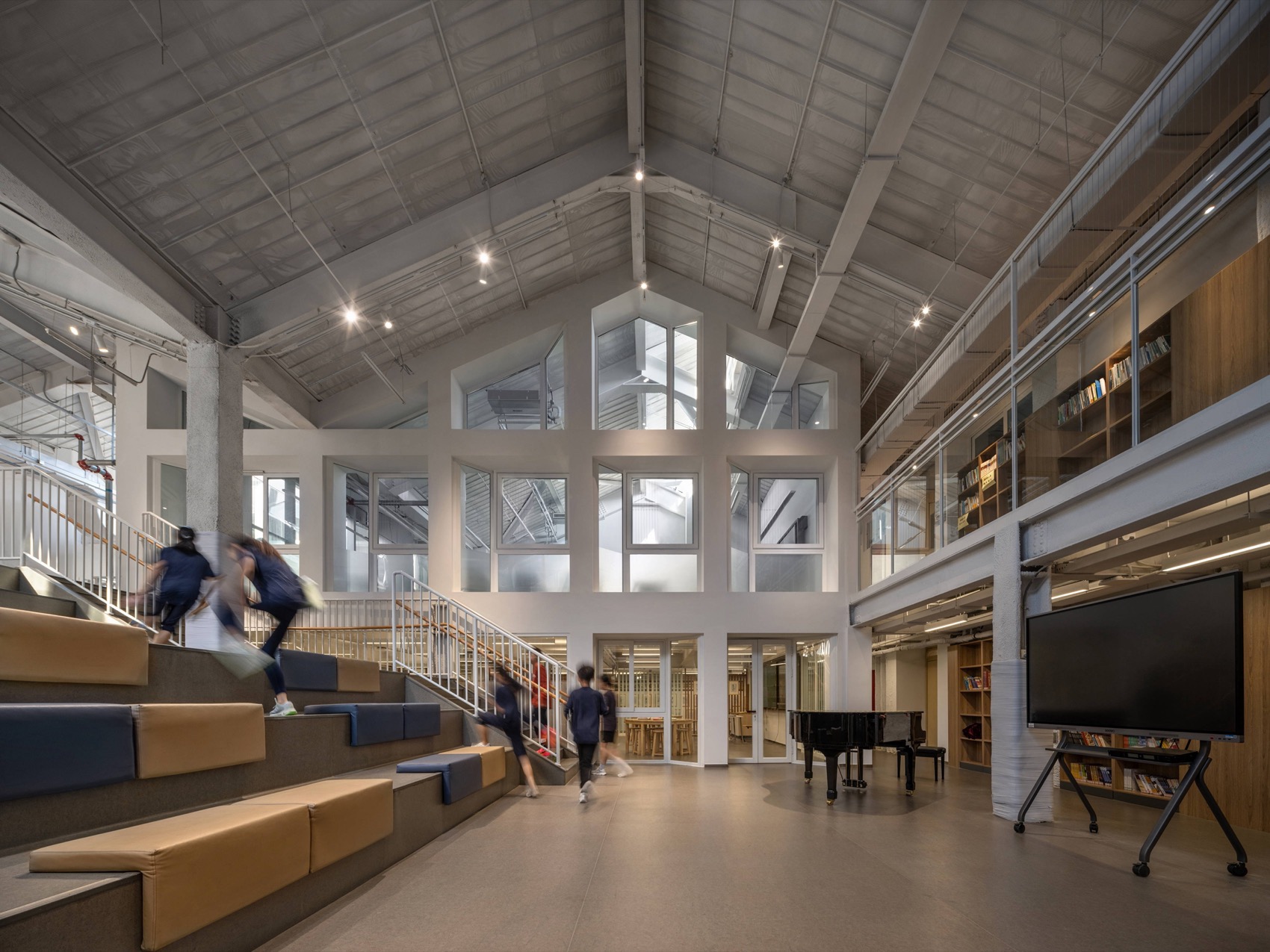 正泽学校平安里校区 / WIT方夏设计 + 北京建院-19