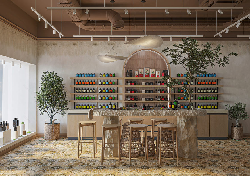 风味与友(注:Sapori可理解为风味、滋味,Co一般是Company缩写有公司之意,但这里也可联想为Companion即伙伴、朋友,结合品牌取名特色意译为风味与友 ) 丨美国洛杉矶丨Futuris Architects-19