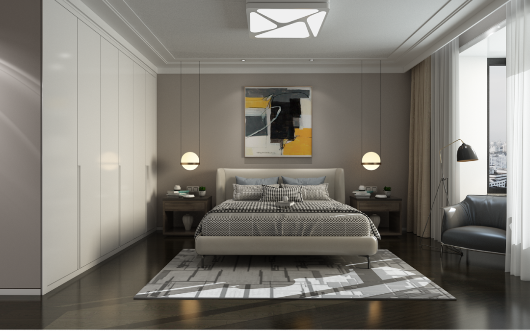 现代简约风格住宅设计丨中国北京丨众诚装饰-44