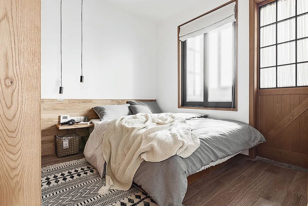 极简原木＋禅意！打造通透互动的舒适家居空间-22