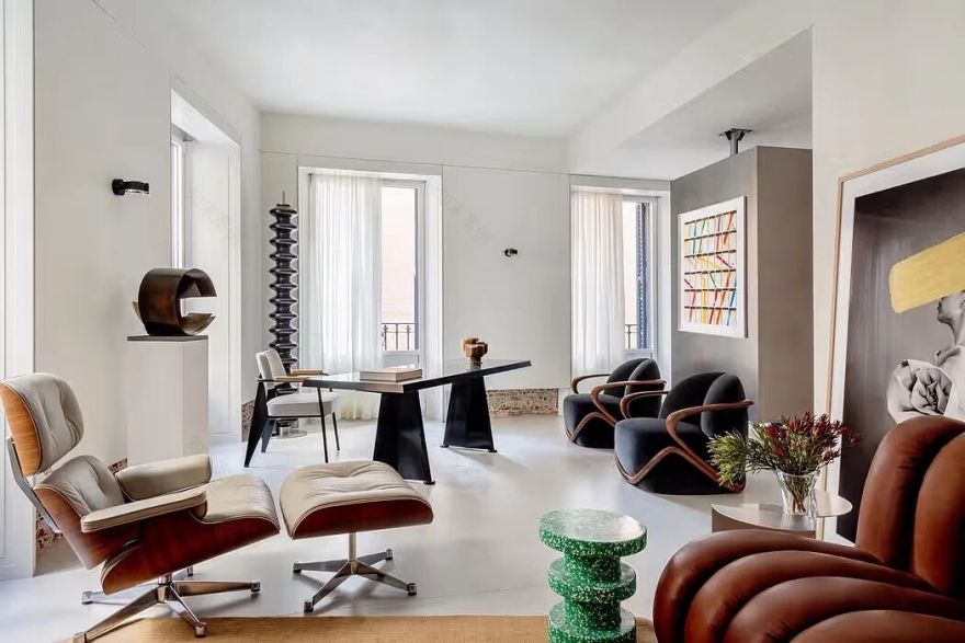 ARQUID设计|西班牙摩登公寓住宅丨西班牙马德里丨ARQUID建筑事务所-14