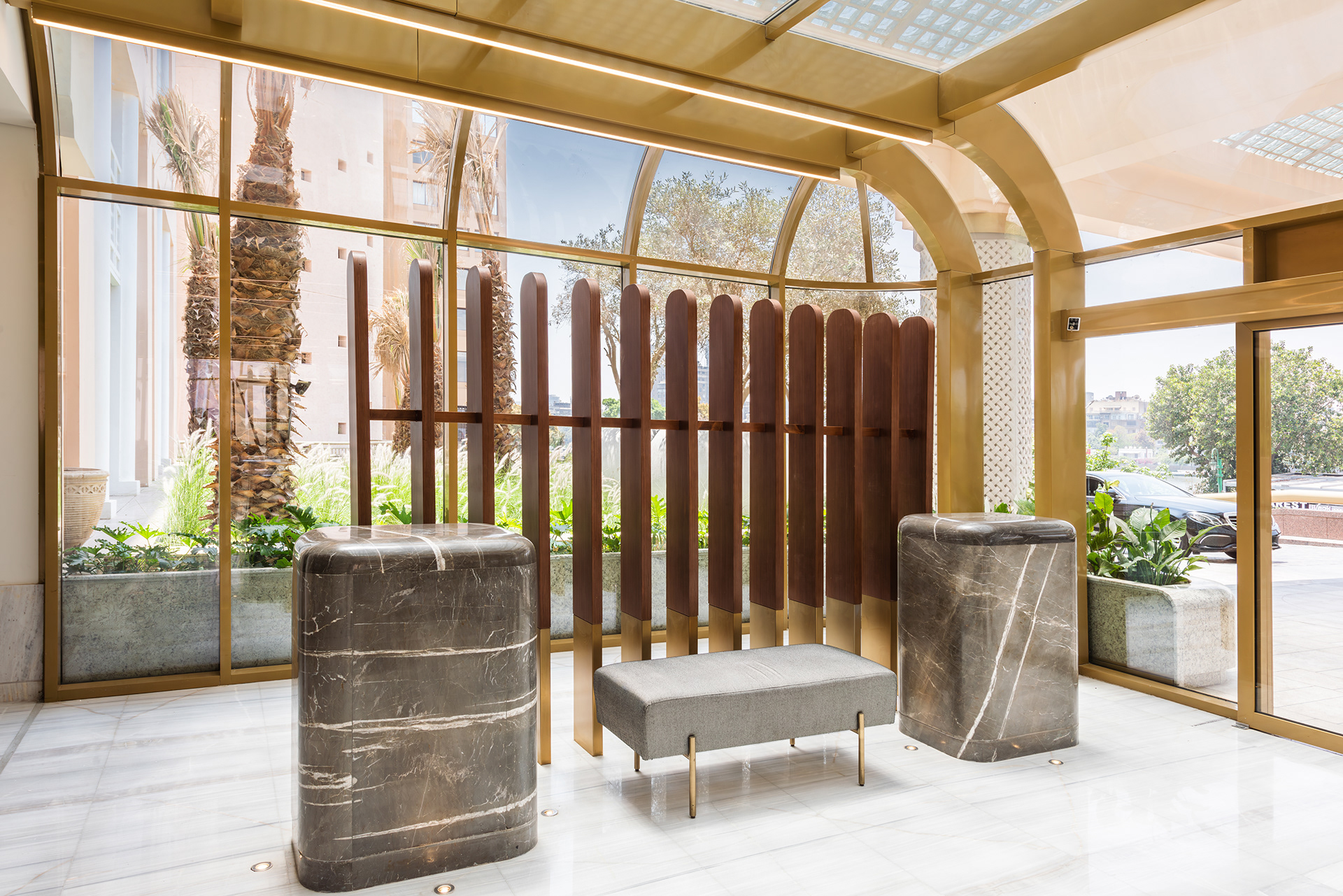 Conrad Cairo 公共区域室内设计丨埃及开罗丨El Ghoneimi Architects-73
