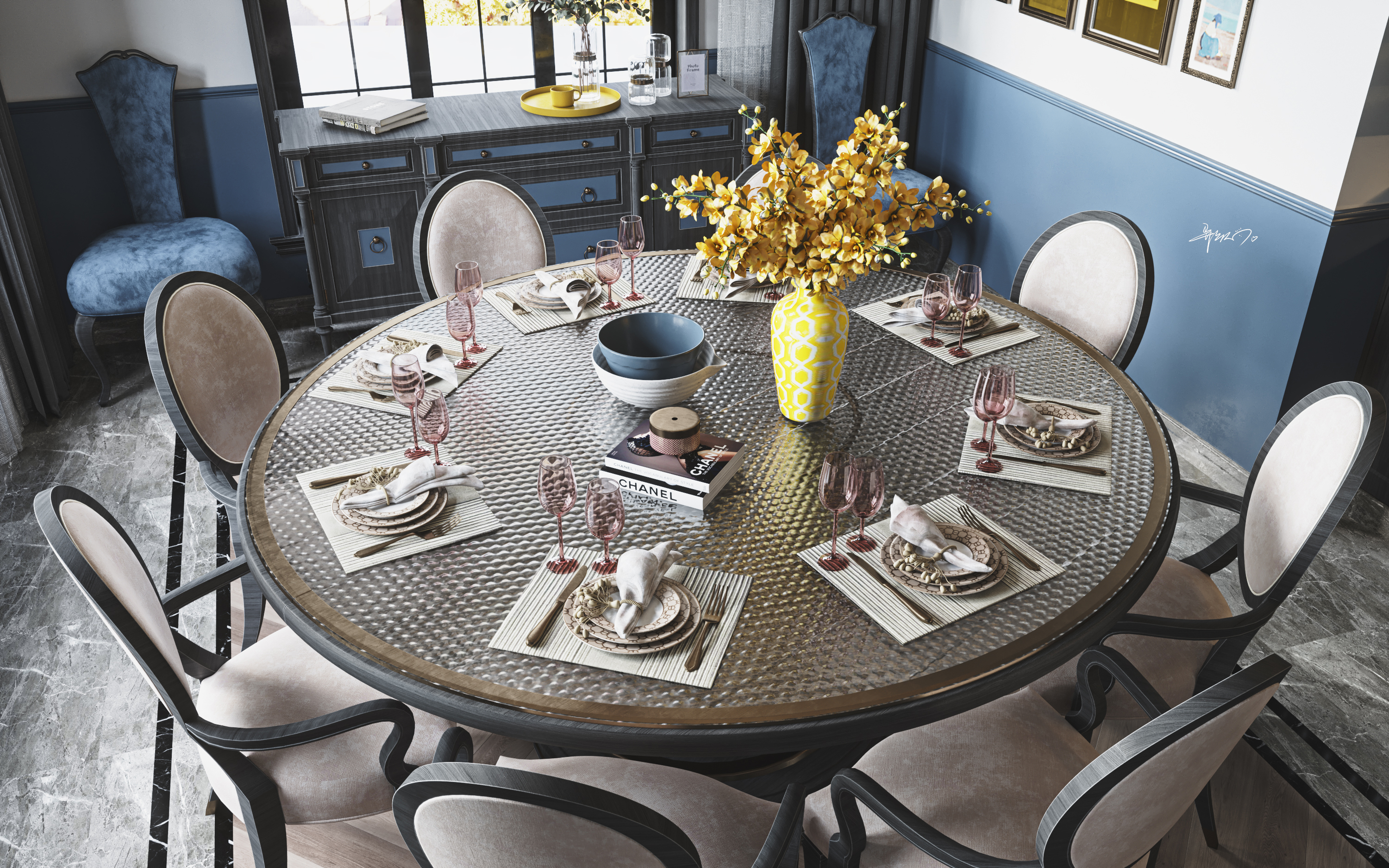 现代美式风格打造舒适生活空间-3