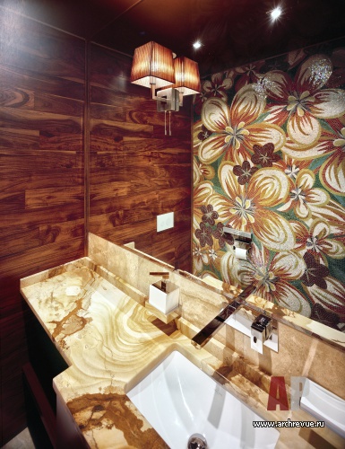 湖边两层木质度假屋室内设计丨室内艺术家 Марина Путиловская-26