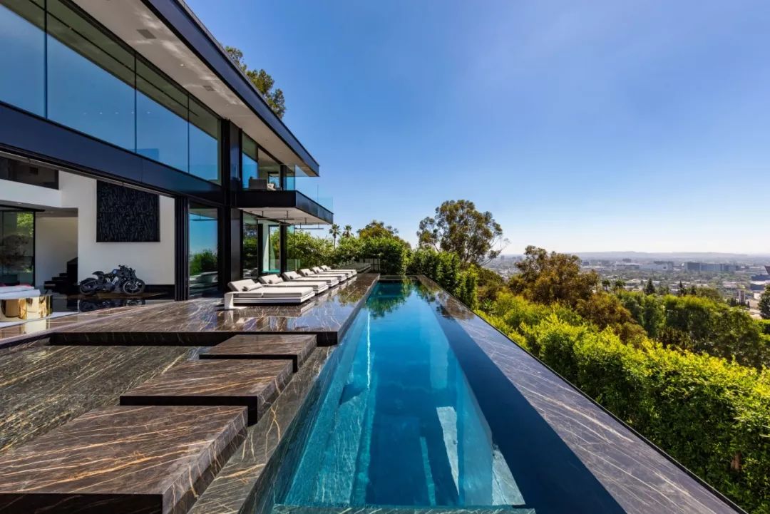 洛杉矶亿元豪宅，精致细节展现高级黑奢华风-8