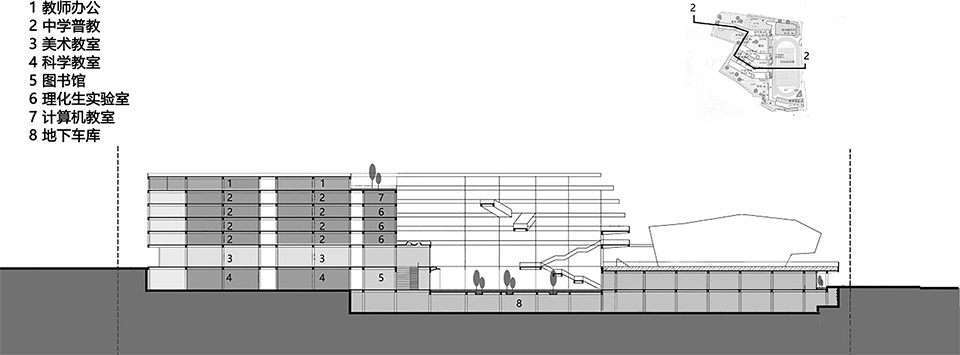 深圳市龙华区外国语学校福城校区丨中国深圳丨深圳大学建筑设计研究院有限公司“钟中 + 钟波涛”工作室-102
